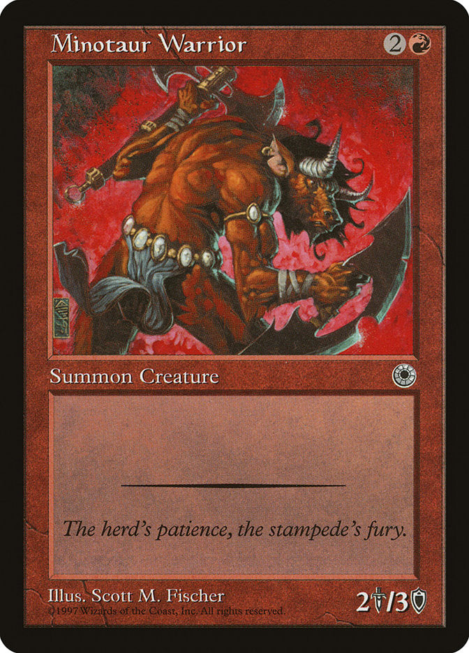 Minotaur Warrior [Portal] | Gamers Paradise