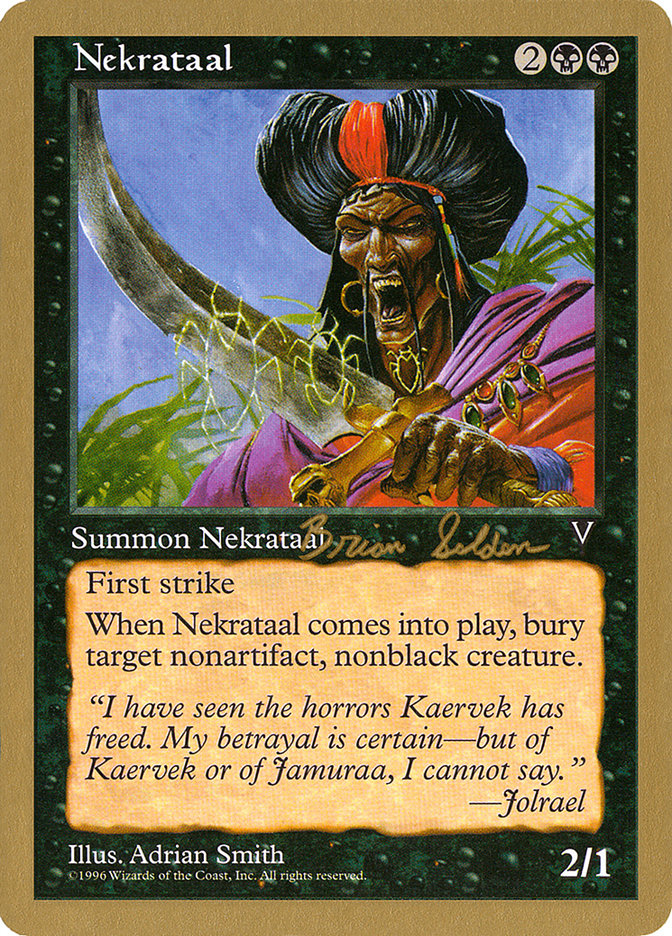 Nekrataal (Brian Selden) [World Championship Decks 1998] | Gamers Paradise
