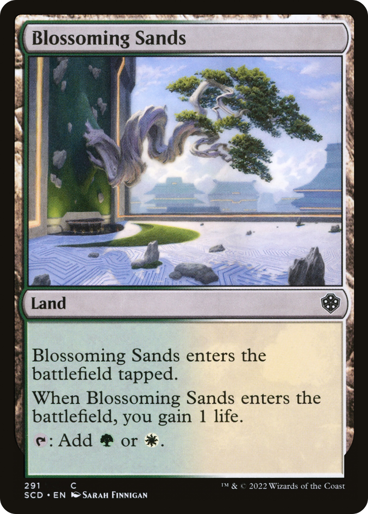 Blossoming Sands [Starter Commander Decks] | Gamers Paradise