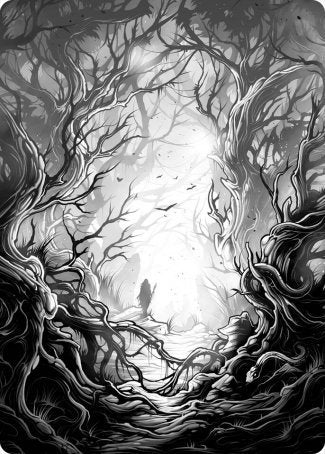 Forest 1 Art Card [Innistrad: Midnight Hunt Art Series] | Gamers Paradise