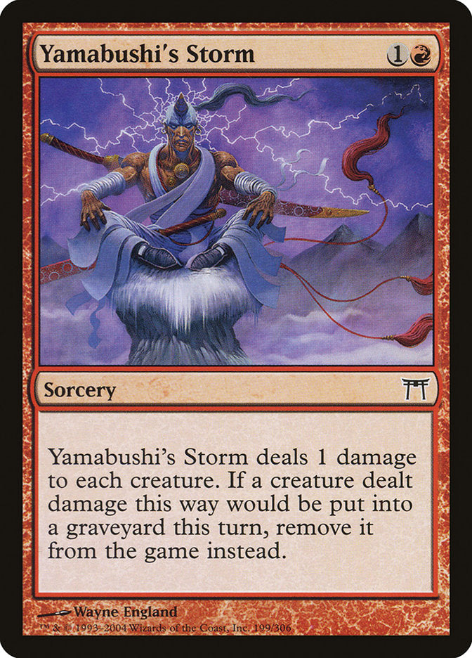 Yamabushi's Storm [Champions of Kamigawa] | Gamers Paradise