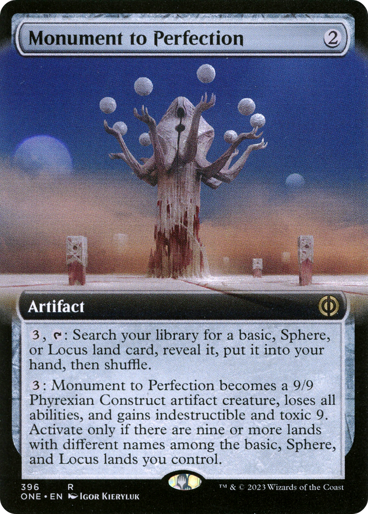 Monument to Perfection (Extended Art) [Phyrexia: All Will Be One] | Gamers Paradise
