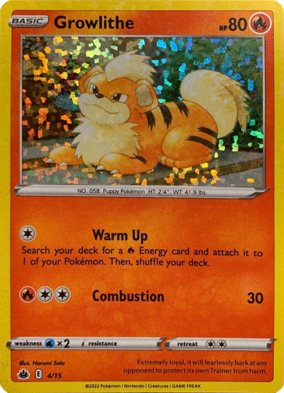 Growlithe (4/15) [McDonald's Promos: Match Battle] | Gamers Paradise