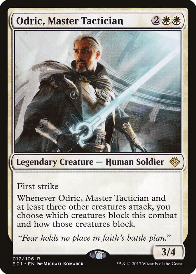Odric, Master Tactician [Archenemy: Nicol Bolas] | Gamers Paradise