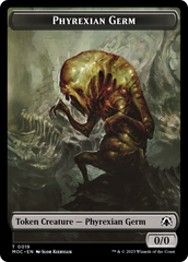 Phyrexian Germ // Myr Double-Sided Token [March of the Machine Commander Tokens] | Gamers Paradise