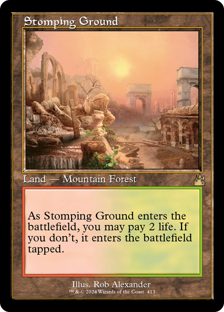 Stomping Ground (Retro) [Ravnica Remastered] | Gamers Paradise