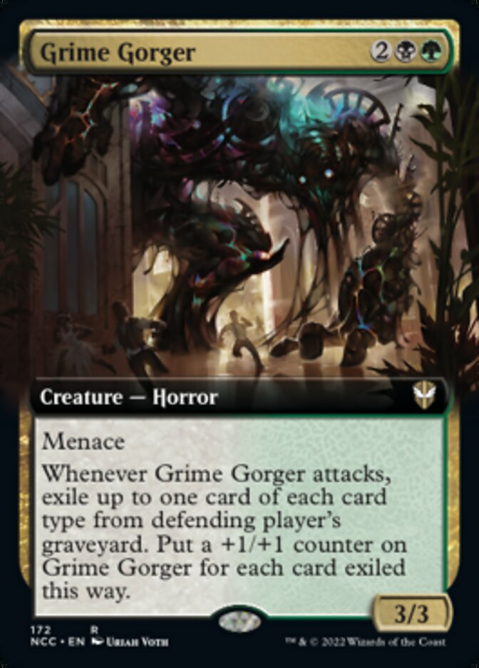 Grime Gorger (Extended Art) [Streets of New Capenna Commander] | Gamers Paradise