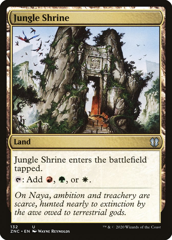 Jungle Shrine [Zendikar Rising Commander] | Gamers Paradise