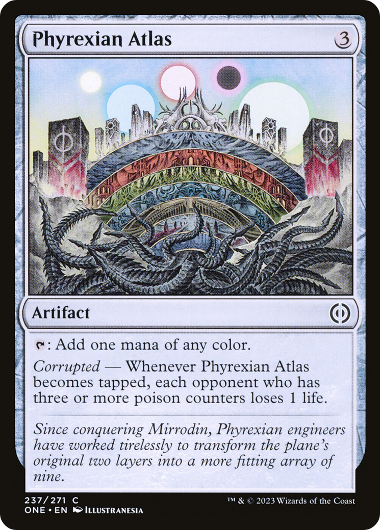 Phyrexian Atlas [Phyrexia: All Will Be One] | Gamers Paradise