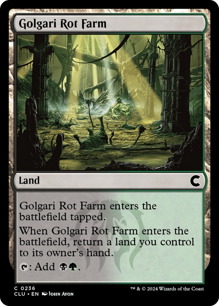 Golgari Rot Farm [Ravnica: Clue Edition] | Gamers Paradise