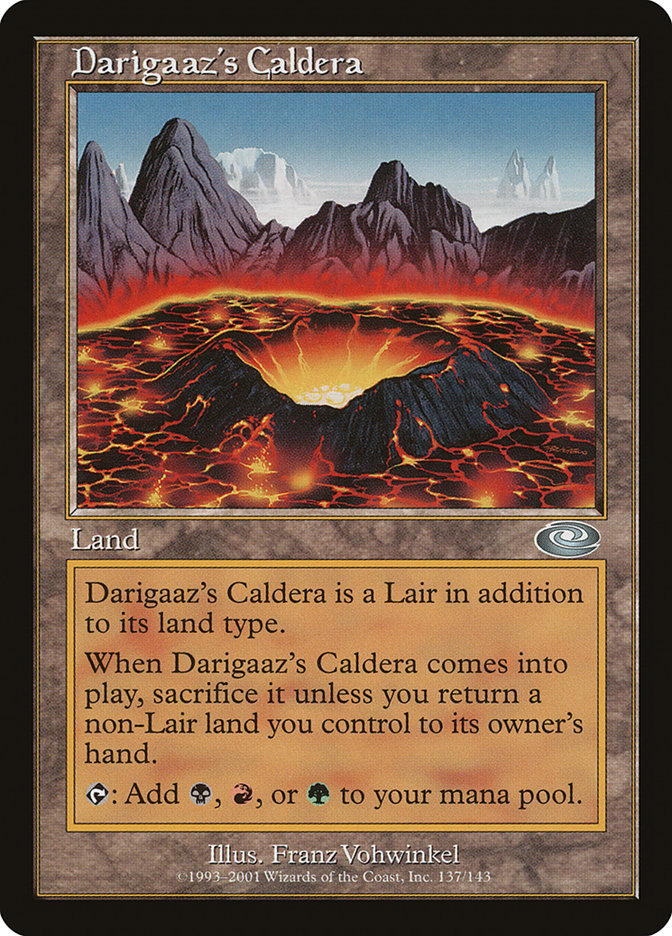 Darigaaz's Caldera [Planeshift] | Gamers Paradise