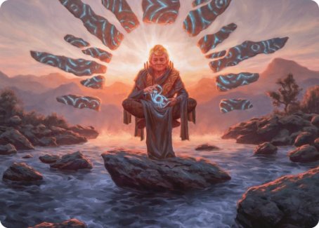 Jadzi, Oracle of Arcavios Art Card [Strixhaven: School of Mages Art Series] | Gamers Paradise