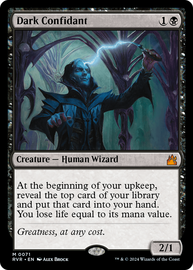 Dark Confidant [Ravnica Remastered] | Gamers Paradise