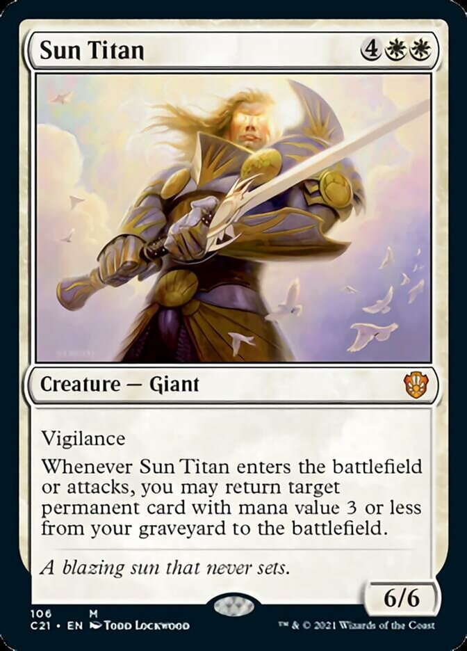 Sun Titan [Commander 2021] | Gamers Paradise