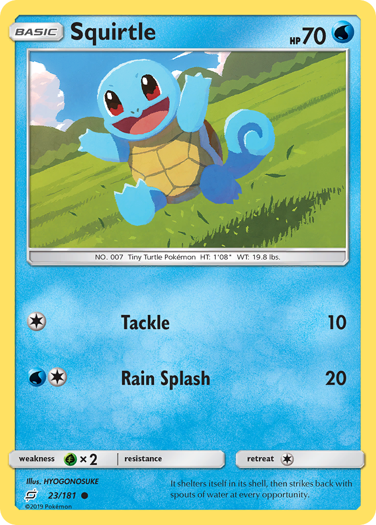 Squirtle (23/181) [Sun & Moon: Team Up] | Gamers Paradise