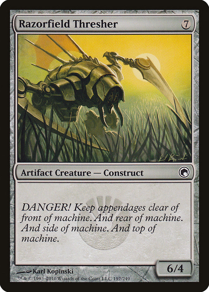 Razorfield Thresher [Scars of Mirrodin] | Gamers Paradise