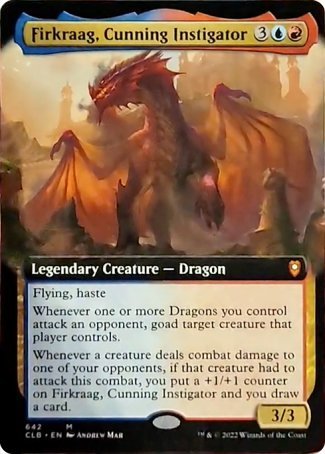 Firkraag, Cunning Instigator (Extended Art) [Commander Legends: Battle for Baldur's Gate] | Gamers Paradise
