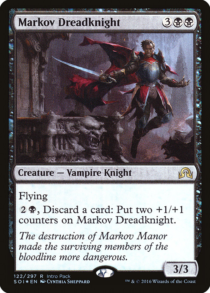 Markov Dreadknight (Intro Pack) [Shadows over Innistrad Promos] | Gamers Paradise