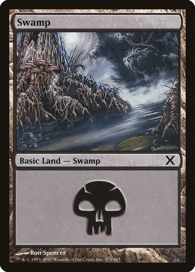 Swamp (373) [Tenth Edition] | Gamers Paradise