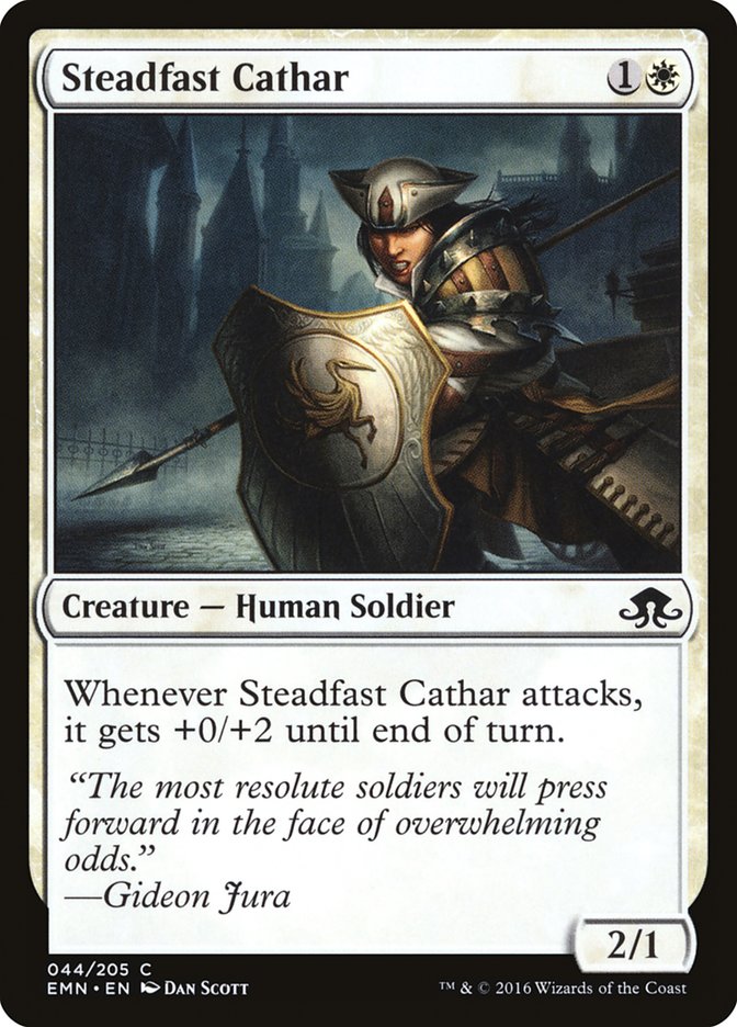 Steadfast Cathar [Eldritch Moon] | Gamers Paradise