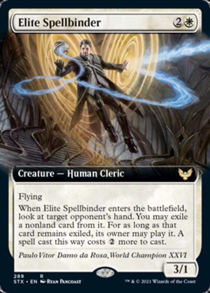 Elite Spellbinder (Extended Art) [Strixhaven: School of Mages] | Gamers Paradise