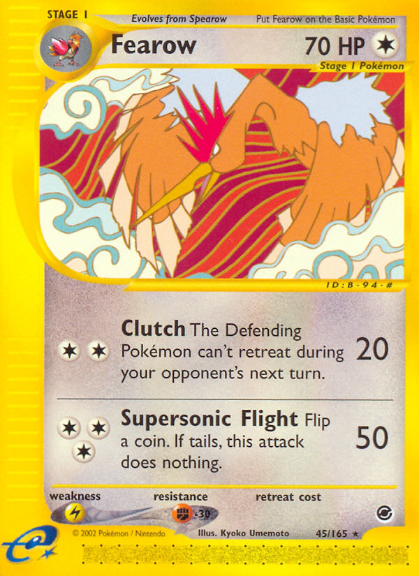 Fearow (45/165) [Expedition: Base Set] | Gamers Paradise