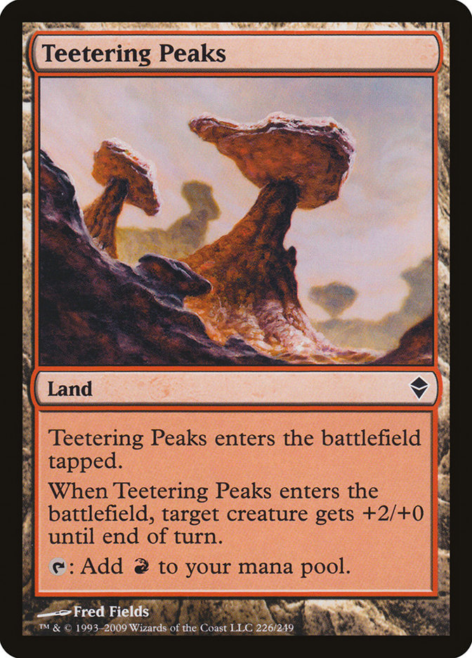 Teetering Peaks [Zendikar] | Gamers Paradise