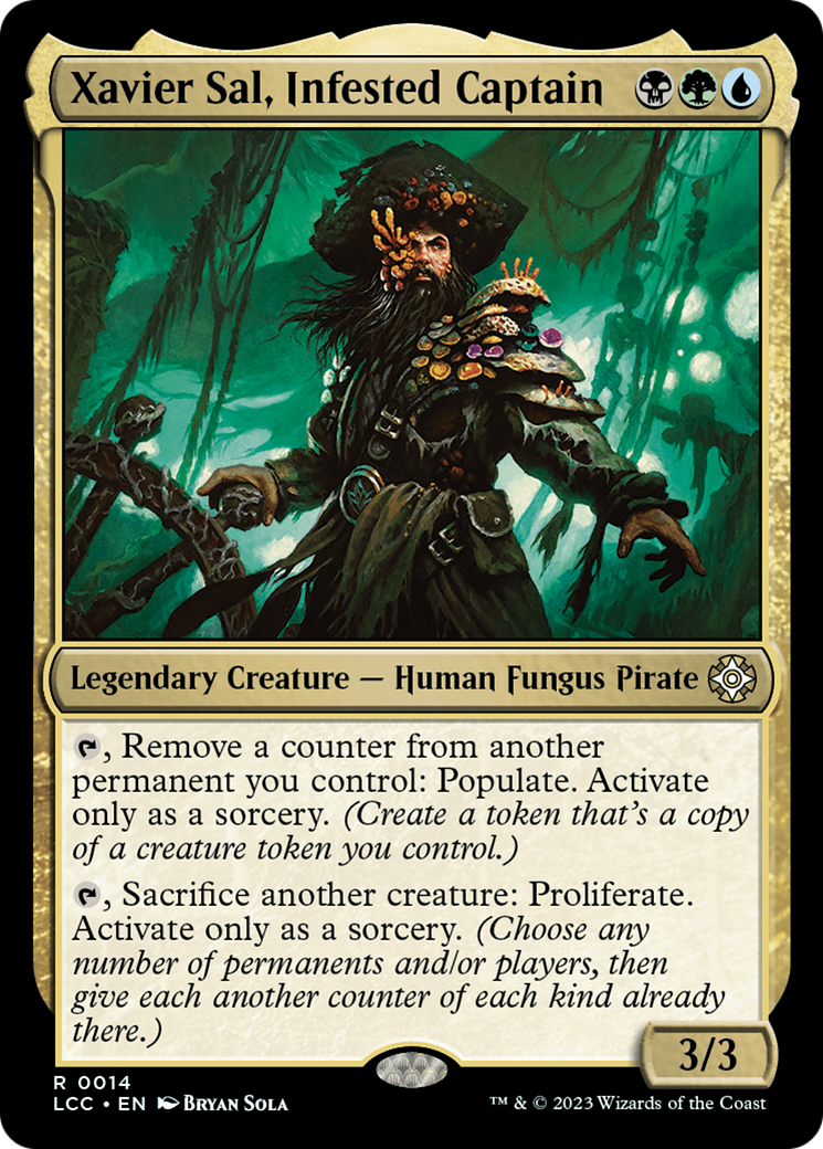 Xavier Sal, Infested Captain [The Lost Caverns of Ixalan Commander] | Gamers Paradise