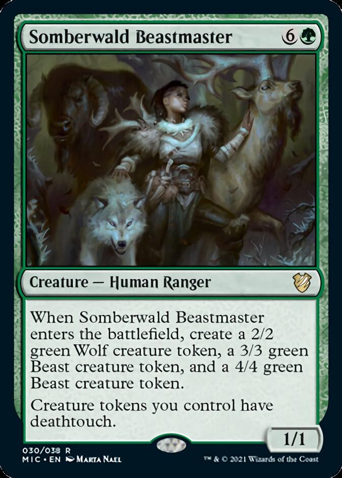 Somberwald Beastmaster [Innistrad: Midnight Hunt Commander] | Gamers Paradise