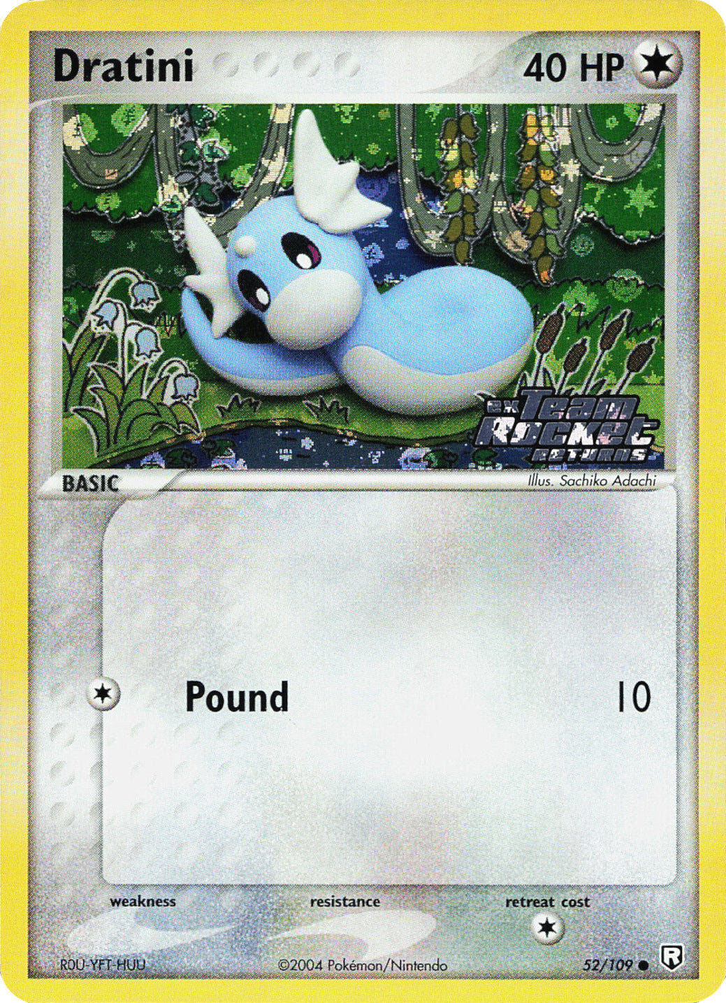 Dratini (52/109) (Stamped) [EX: Team Rocket Returns] | Gamers Paradise