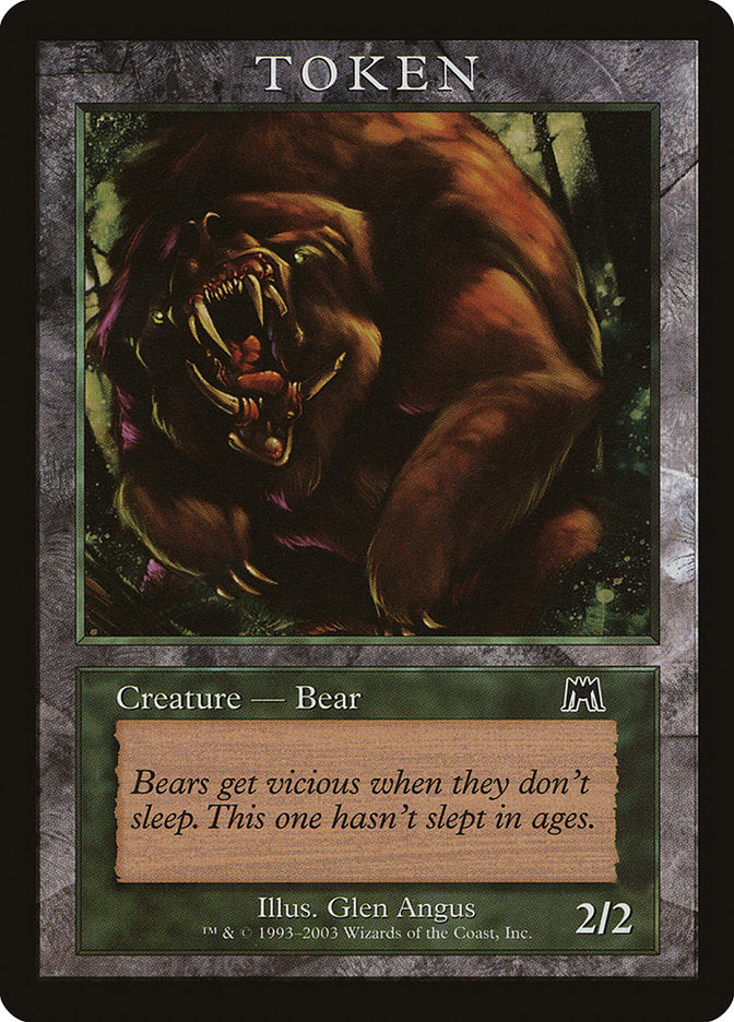 Bear Token [Magic Player Rewards 2003] | Gamers Paradise