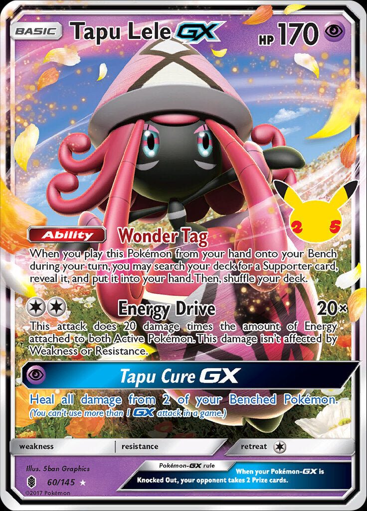 Tapu Lele GX (60/145) [Celebrations: 25th Anniversary - Classic Collection] | Gamers Paradise
