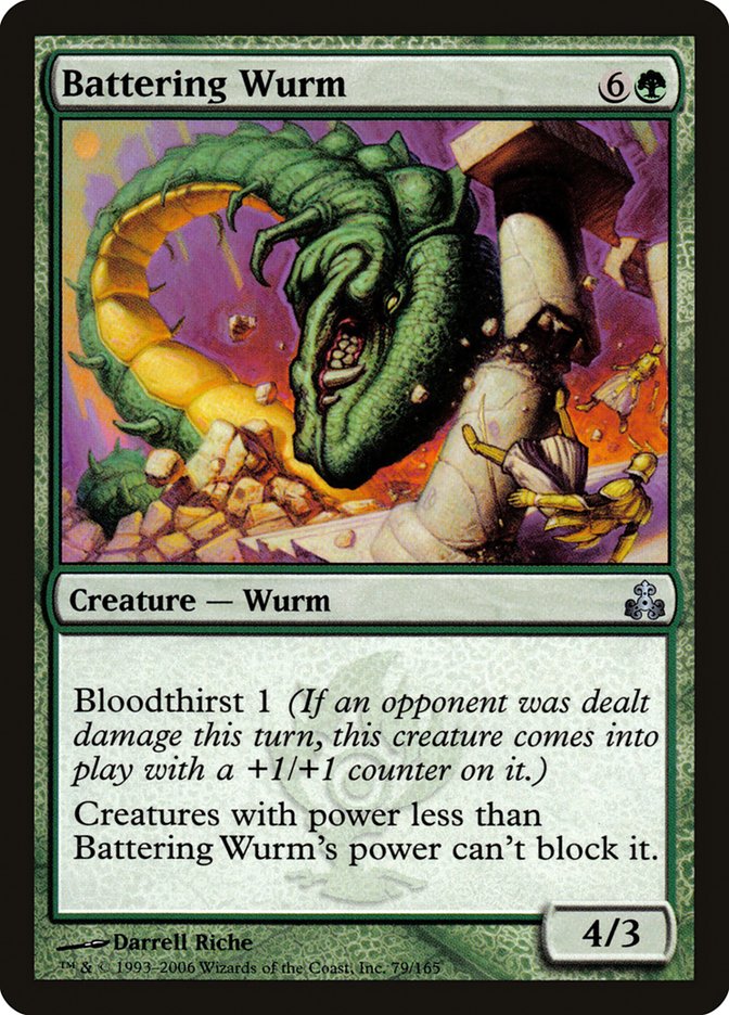 Battering Wurm [Guildpact] | Gamers Paradise