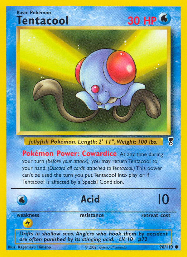 Tentacool (96/110) [Legendary Collection] | Gamers Paradise