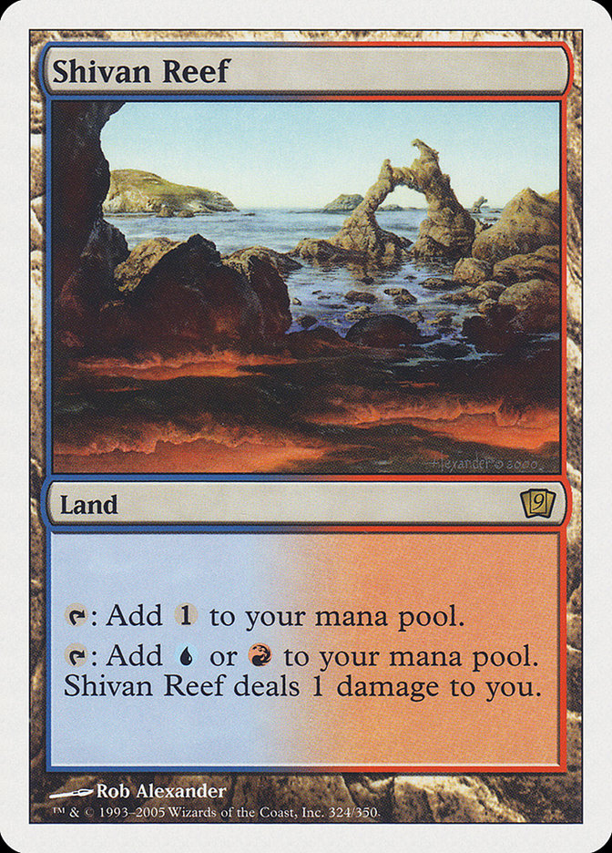 Shivan Reef [Ninth Edition] | Gamers Paradise