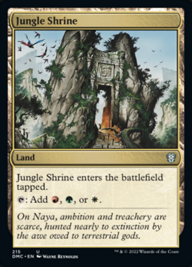 Jungle Shrine [Dominaria United Commander] | Gamers Paradise