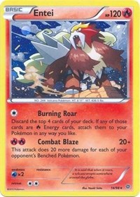 Entei (14/98) (Cosmos Holo) (Blister Exclusive) [XY: Ancient Origins] | Gamers Paradise