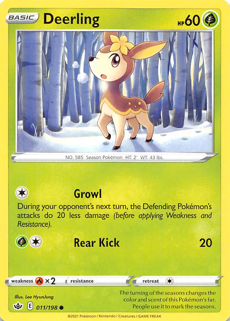 Deerling (011/198) [Sword & Shield: Chilling Reign] | Gamers Paradise