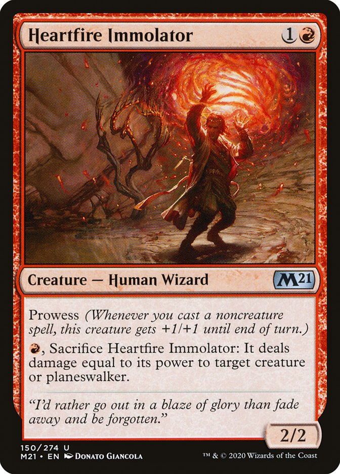 Heartfire Immolator [Core Set 2021] | Gamers Paradise