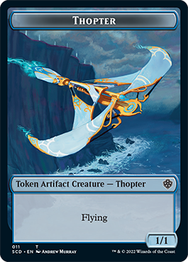 Pegasus // Thopter Double-Sided Token [Starter Commander Decks] | Gamers Paradise