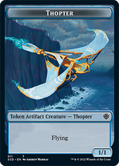 Bird // Thopter Double-Sided Token [Starter Commander Decks] | Gamers Paradise