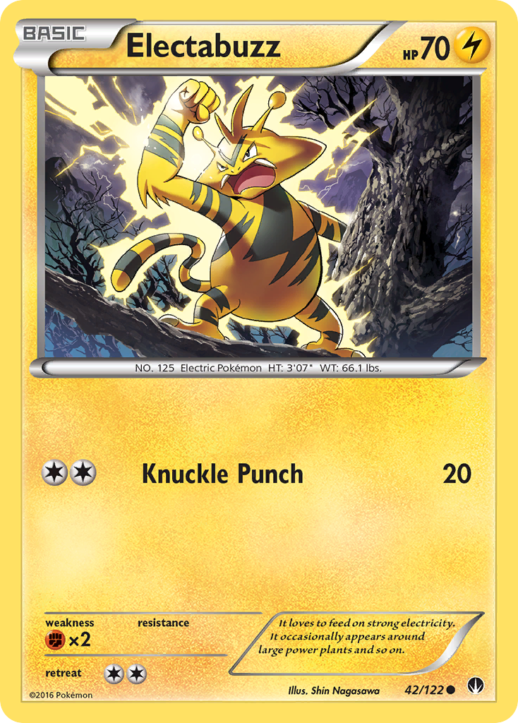 Electabuzz (42/122) [XY: BREAKpoint] | Gamers Paradise