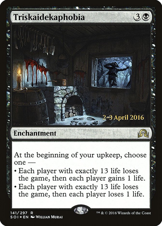 Triskaidekaphobia [Shadows over Innistrad Prerelease Promos] | Gamers Paradise