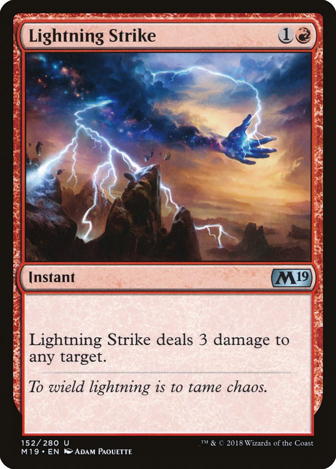 Lightning Strike [Core Set 2019] | Gamers Paradise