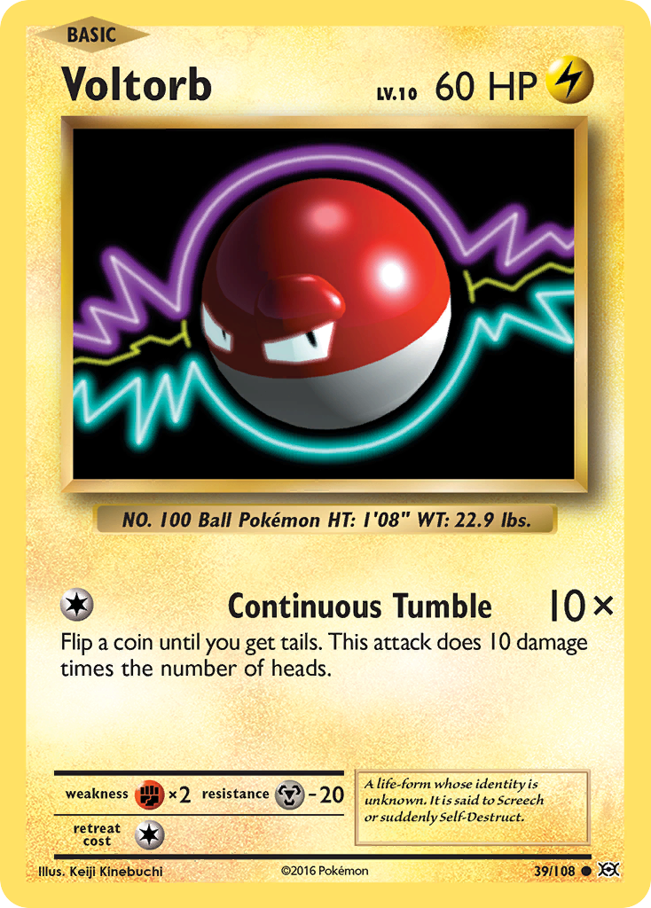 Voltorb (39/108) [XY: Evolutions] | Gamers Paradise