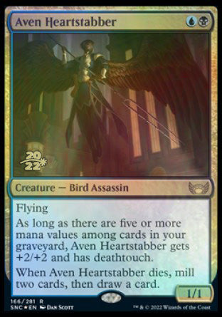 Aven Heartstabber [Streets of New Capenna Prerelease Promos] | Gamers Paradise