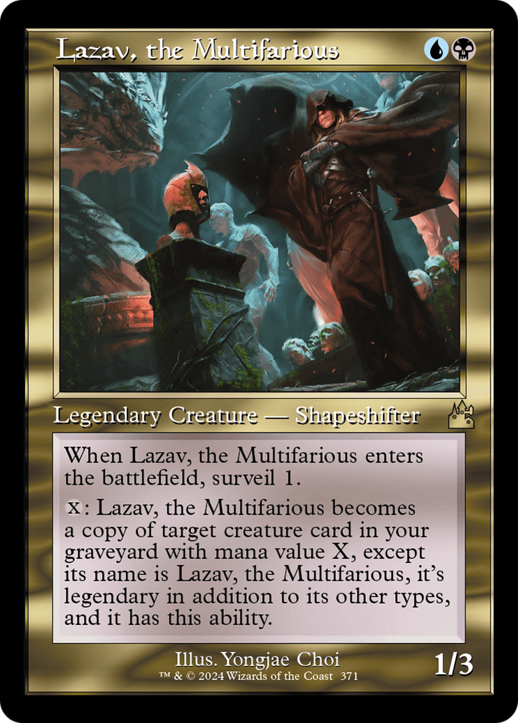 Lazav, the Multifarious (Retro Frame) [Ravnica Remastered] | Gamers Paradise