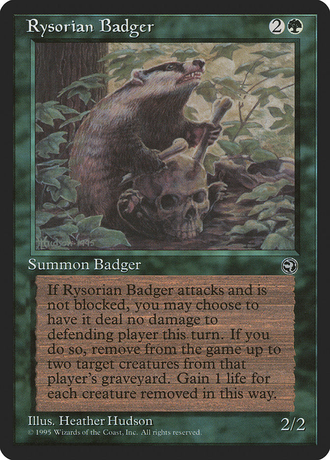 Rysorian Badger [Homelands] | Gamers Paradise