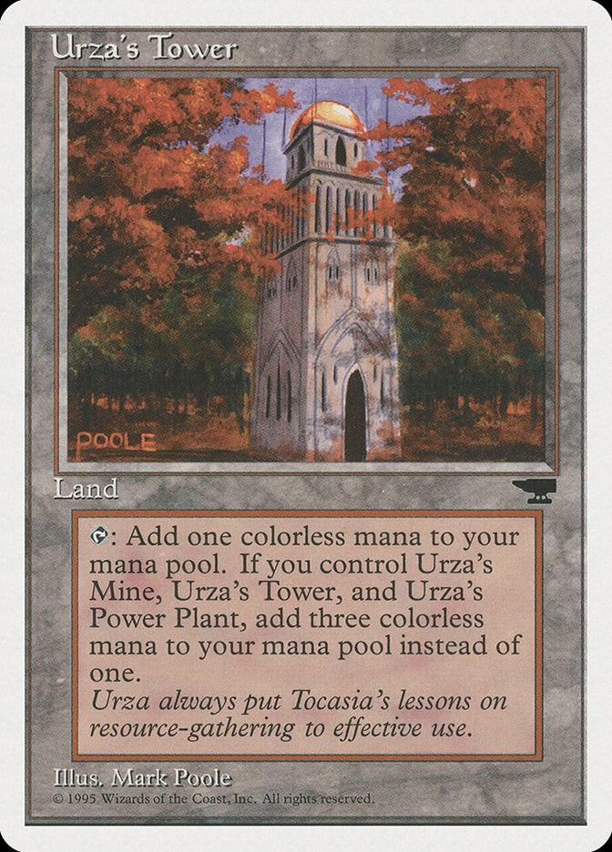 Urza's Tower (Autumn Leaves) [Chronicles] | Gamers Paradise