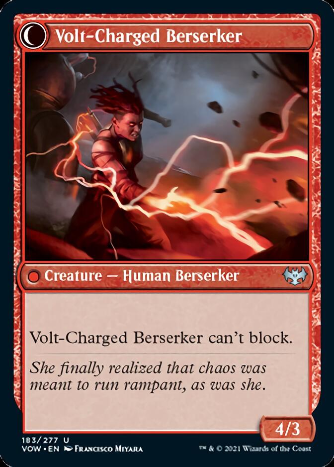 Voltaic Visionary // Volt-Charged Berserker [Innistrad: Crimson Vow] | Gamers Paradise